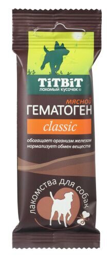 TiTbit Гематоген Мясной Classic для собак 35г
