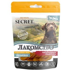 Secret For Pets Куриные медальоны для собак 90г
