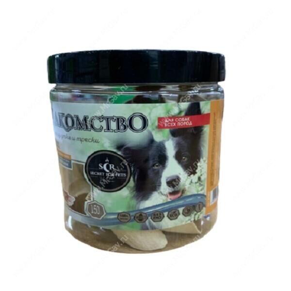 Secret For Pets Пенне из утки и трески для собак 150г